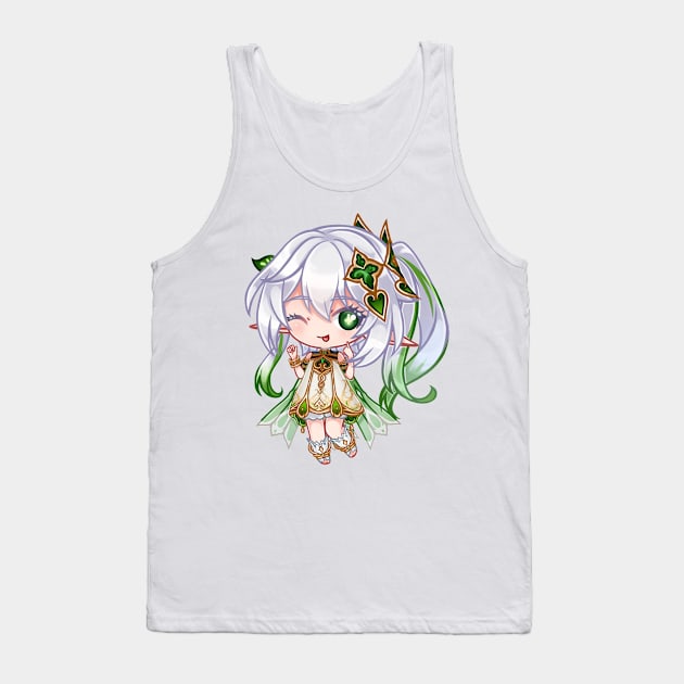 Nahida chibi Tank Top by HellaKumii